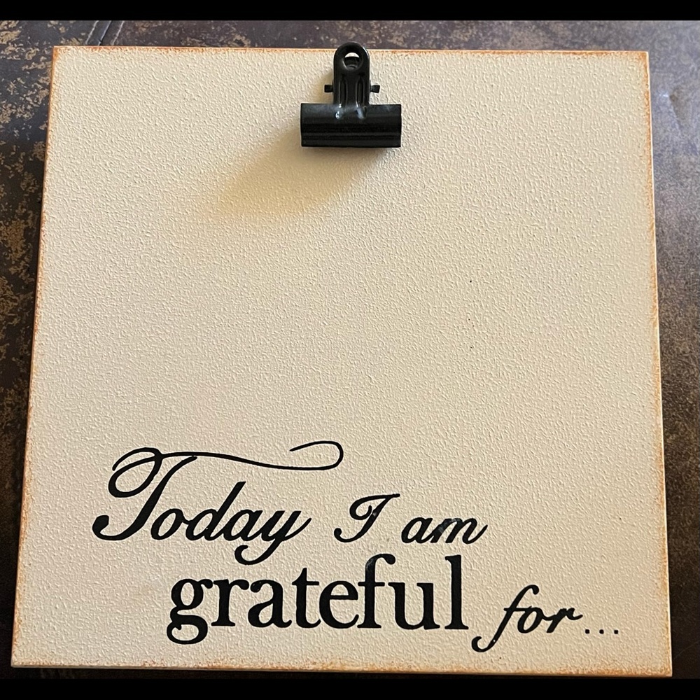 Picture Holder to Show What You are Blessed For…..